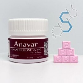 Anavar Oxandrolona 25mg 50 tabletas