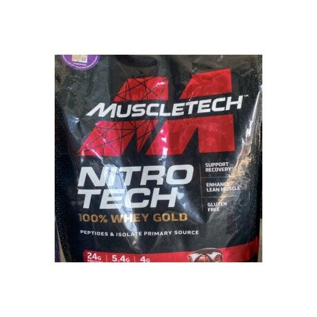 MT Nitro Tech 100% Whey Gold Costal 8lbs