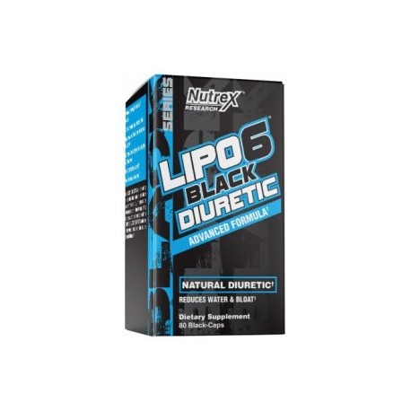 NT Lipo 6 Black Diuretic	80 capsulas