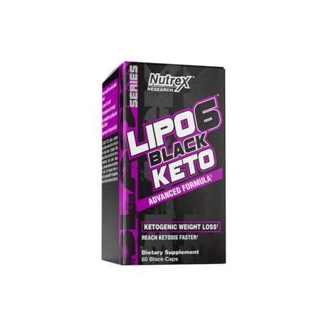 NT Lipo 6 Black KETO 60 capsulas