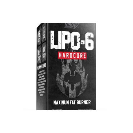 NT Lipo 6 Warrior Hardcore 60 capsulas